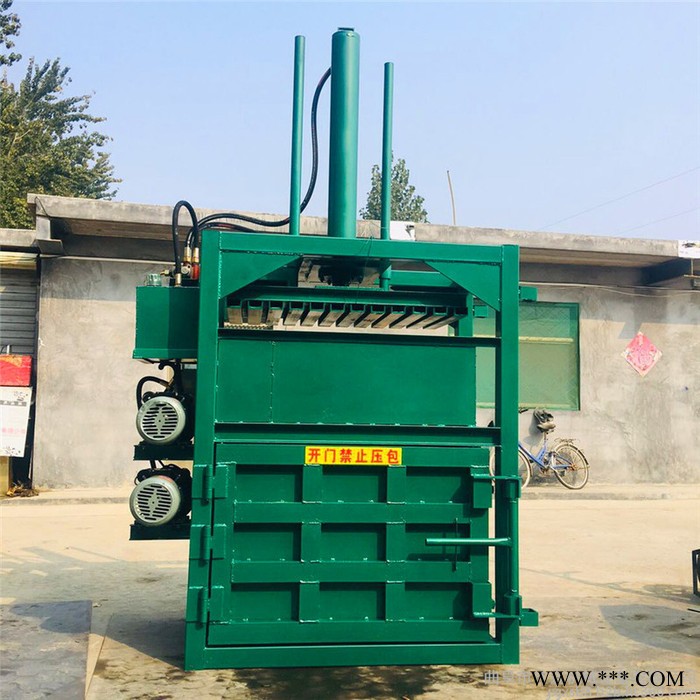 佳鑫機械 油桶易拉罐壓扁機 秸稈鐵桶液壓壓包機 松軟鋁線打捆機廠家