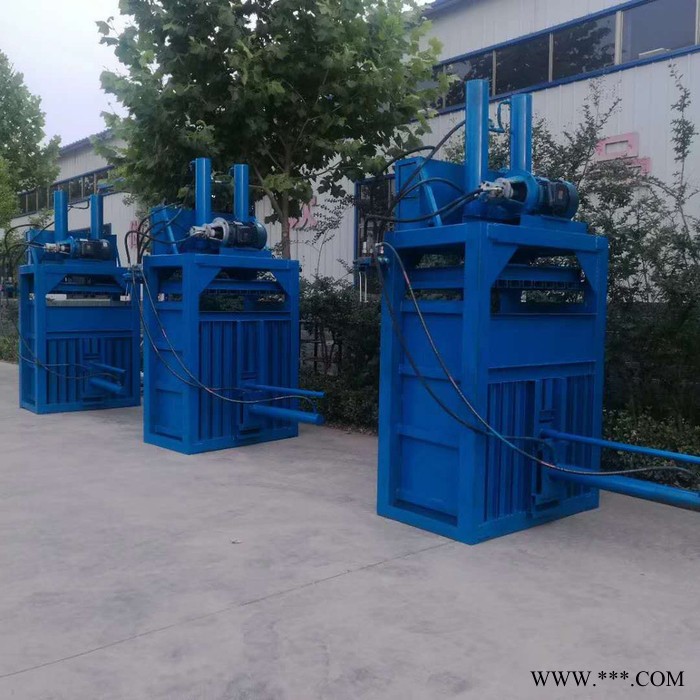 廢銅線鋁線液壓打包機(jī)舊紙箱編織袋打包機(jī) 廢品回收站壓扁機(jī)