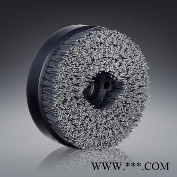 鋁件打磨氧化鋁磨料圓盤刷 銅帶打磨拋光磨料圓盤刷