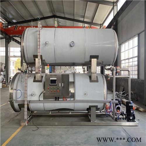 加熱噴淋水浴式殺菌鍋 鹵蛋真空袋鋁箔袋殺菌鍋 罐頭高溫殺菌釜