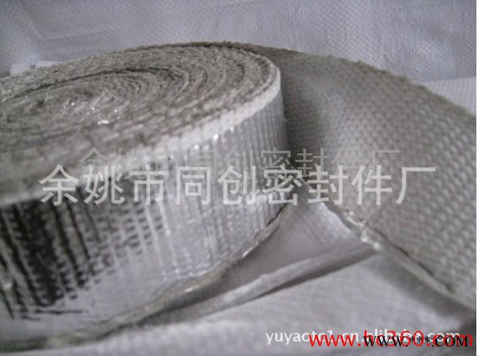 供應(yīng)同創(chuàng)密封3mm*25mm 3mm*100mm石棉帶、無塵鋁箔石棉帶