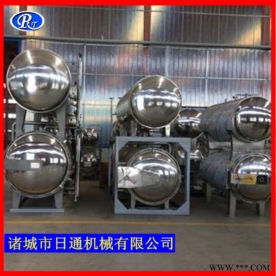 鋁箔袋產(chǎn)品殺菌鍋，鋁箔袋產(chǎn)品殺菌鍋帶換熱器的食品殺菌鍋