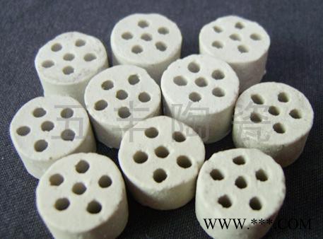 開孔瓷柱 惰性氧化鋁瓷片