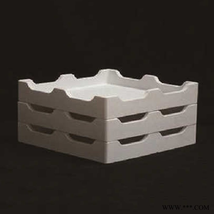 澤達 剛玉匣缽 剛玉坩堝 耐1700度高溫正方形矩形氧化鋁坩堝高溫匣缽 剛玉莫來石匣缽 莫來石匣缽 歡迎咨詢