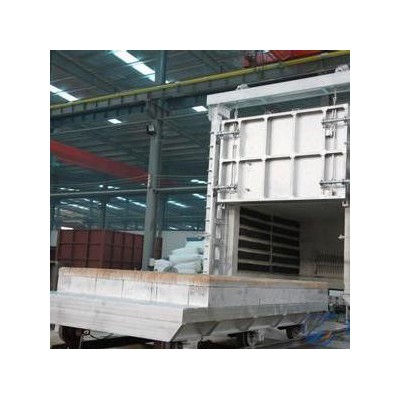 鋁合金電纜退火爐 鋁線材均質加熱爐 臺車式鋁合金時效爐