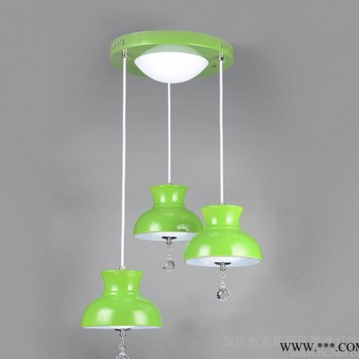 新品創意個性鋁線led餐廳高腳碗吊燈吊燈燈客廳燈臥室吊燈