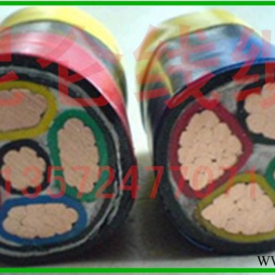 鋁電纜5芯3*50/70/95/120平方鋁線3+2國標(biāo)阻燃三相五線 鎧裝地埋