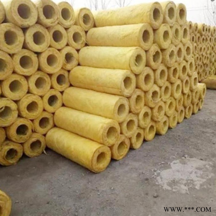 金灃   貼鋁箔玻璃棉保溫管  防火阻燃玻璃棉管  保溫隔熱玻璃棉管廠家