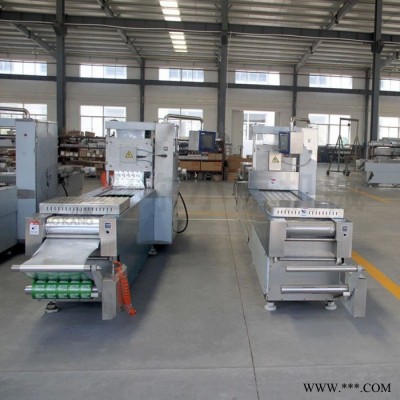 雙面拉伸鋁箔辣條真空包裝機(jī) 小康連續(xù)雙面鋁箔拉伸食品真空包裝機(jī) 全自動辣條真空包裝機(jī)