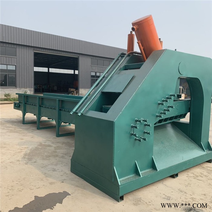 睿迪牌鋁錠剪斷機 小型鋼鐵剪斷設(shè)備 鱷魚式廢金屬剪切機