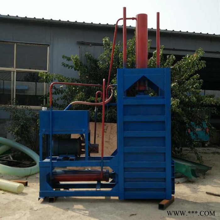 睿迪牌廢舊鋁拉罐鋁制品金屬打包機壓塊機 廢鋁箔打包機