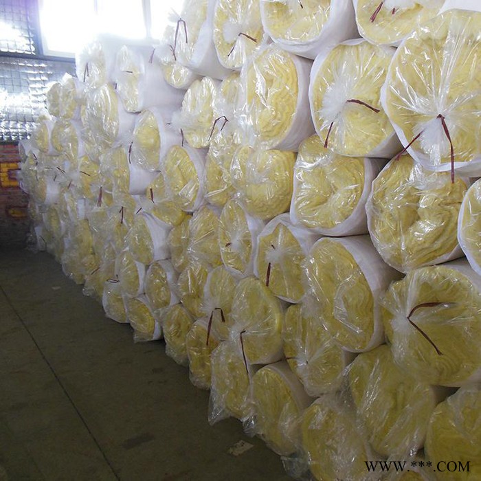 單面鋁箔玻璃棉卷氈 離心玻璃棉卷氈 大棚保溫玻璃棉卷氈 墻體吸音隔熱玻璃棉卷氈