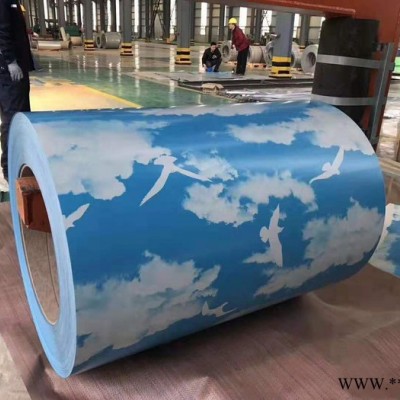 鏡面彩涂鋁卷，藍(lán)色涂層鋁板，1060彩涂鋁板，鋁卷 彩涂鋁卷拉絲分條覆膜