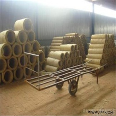 廠家生產巖棉保溫管 貼鋁箔保溫巖棉管殼價格