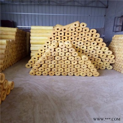 鋁箔貼面玻璃棉管的生產工藝 防火玻璃棉管