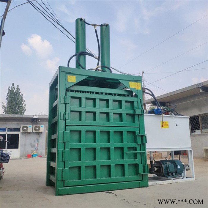 佳鑫鋁箔垃圾壓縮打包機 立式巖棉板液壓打捆機 立式廢舊地膜打包機