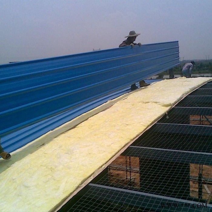 河北【宏利】玻璃棉氈 廠家大量供應**鋁箔貼面玻璃棉氈 養殖大棚專用玻璃