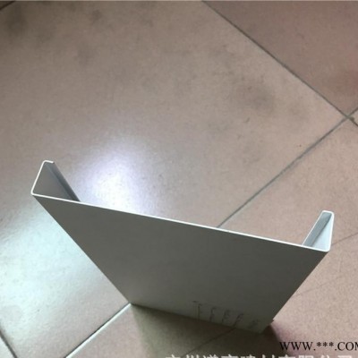 大量工藝好 涂層均勻哈密粉末灰色鋁條扣天花