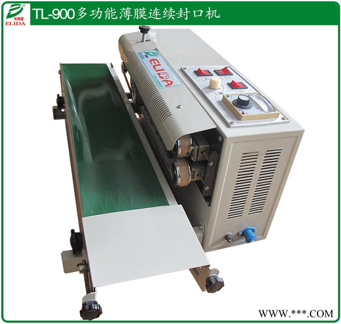 依利達elida多功能薄膜連續封口機|TL-900特產復合袋封口機|平洲化工鋁箔袋封口機|南海海產品塑料薄膜袋包裝機