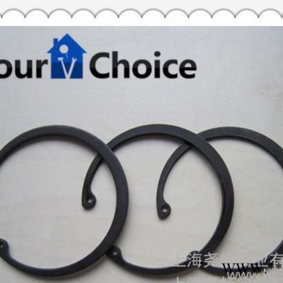 卡簧、擋圈,DIN472 孔用擋圈 磷化黑 185x4