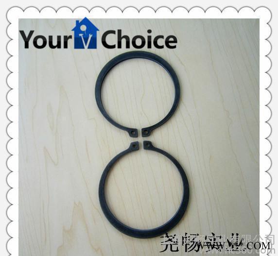 卡簧、擋圈,DIN471 軸用擋圈 磷化黑 3x0.4