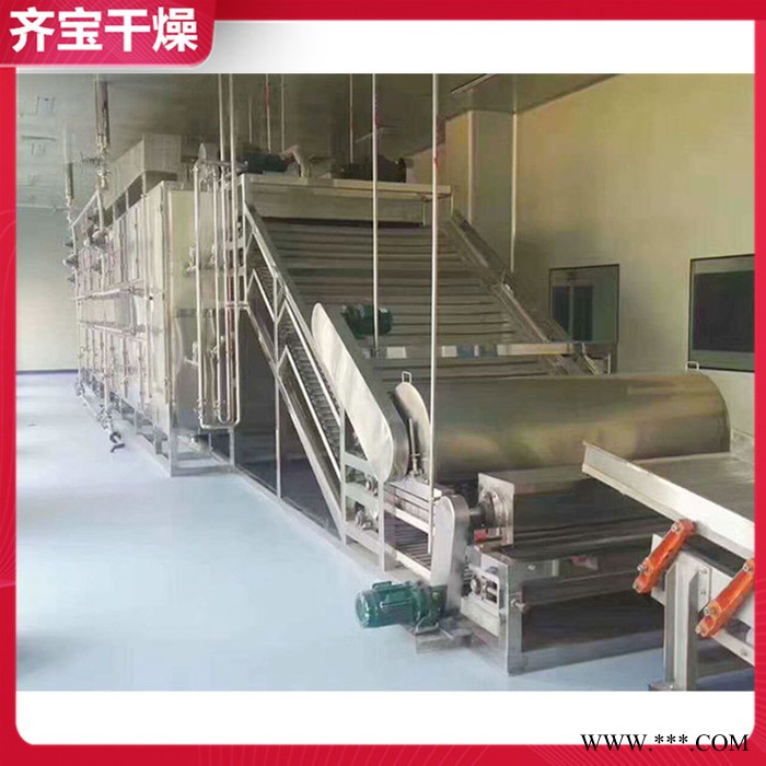 網帶烘干機 多層網帶烘干機廠家 冬蟲夏草菌絲體干燥設備 鋁礬土濕泥條干燥機