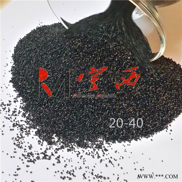 40目寶珠砂 以**鋁礬土為原料 生產粒度均勻、耐火度高的砂子