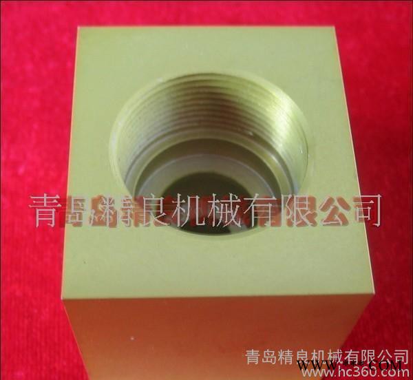 提供精密鋁件黃綠色氧化（陽極氧化）表面