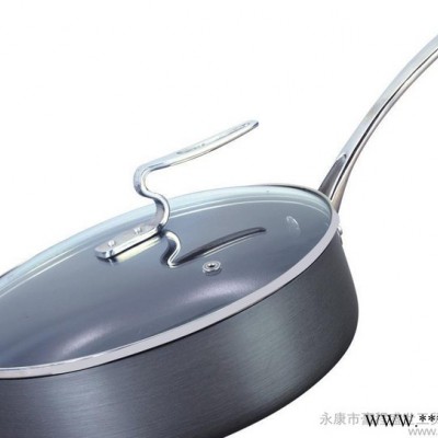 ** 湯鍋 鋁鍋 高品質(zhì)硬質(zhì)氧化鋁鍋 陽極氧化奶鍋