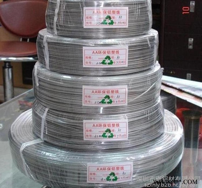 供應(yīng)進口韓鋁6060彈簧鋁線，浙江5006變壓器鋁線，洛陽7075硬鋁線，AL2024冷墩鋁線，7075鋁線熱處理