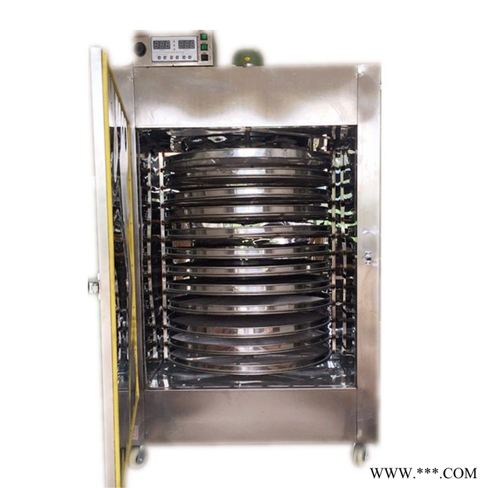 12層不銹鋼旋轉式烘干機 中藥材藥丸干燥箱 茶葉菊花食品烘干箱 多功能熱處理器