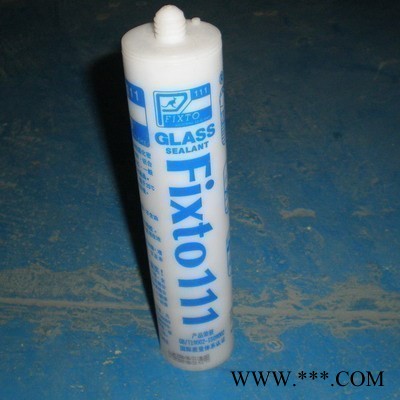 大石藝111透明硅酸銅玻璃膠硅酮膠酸性玻璃膠密封膠硅膠防水一箱