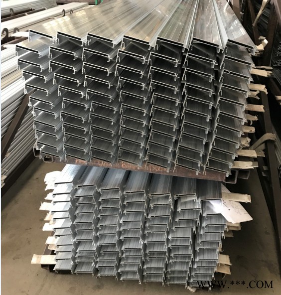 南京鋁材廠生產86.5*38光伏太陽能邊框 砂面陽極氧化 高強度鋁邊框