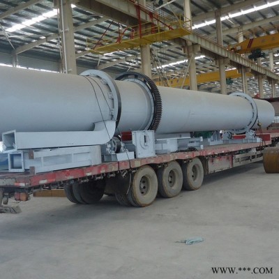 邦隆Φ0.8x10m小型電加熱烘干機 硫化鐵粉烘干機