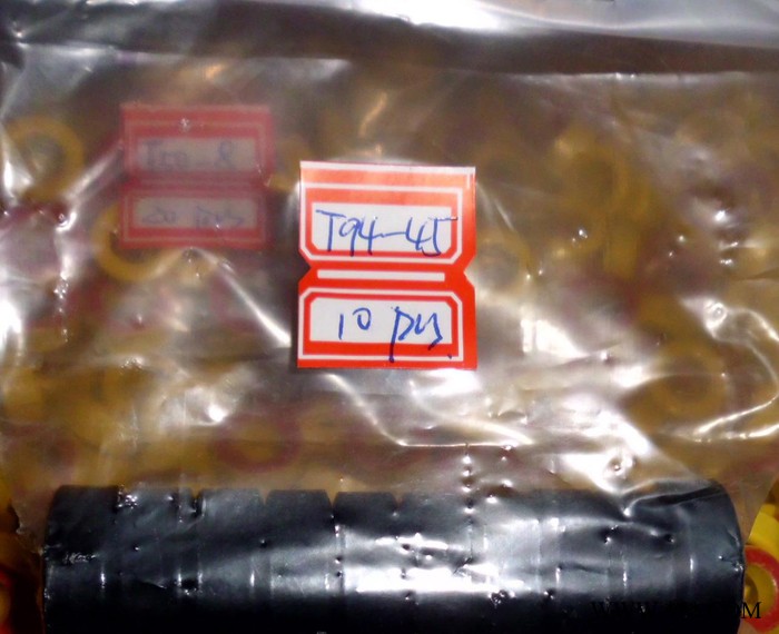 黑環鐵粉芯T94-45磁環采購定制 線圈電感變壓器（天視威科技）