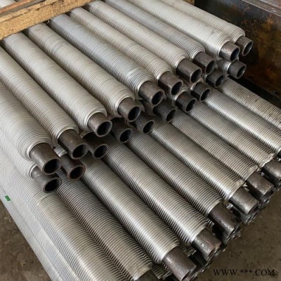 廠礦用鋁擠壓翅片管 滾花型鍍鋅翅片管河北融洋廠家