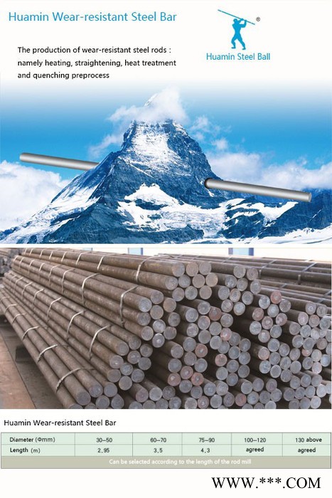 華民牌100mm煤化工耐磨鋼棒 熱處理鋼棒