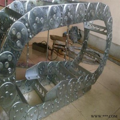 滄州宏泰定制清障車新款原廠騏達水刮米拖車鋼鋁保護鏈條液壓油管防護軌道拖鏈