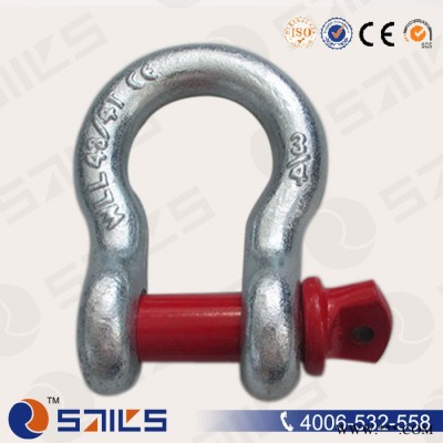 美式模鍛卸扣G-209 熱處理 破斷六倍 規格齊全 交期短