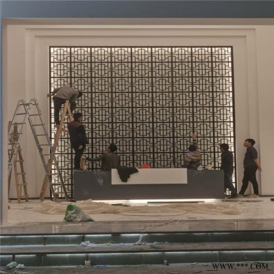 鋁窗花定制 隔墻隔斷鏤空鋁板厚板 玄關雕花鋁板裝飾鋁合金窗花