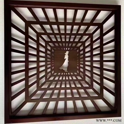 鋁合金廠家供應鋁板雕刻鋁窗花批發商 金屬色雕刻鋁窗花 方管焊接鋁板組合裝飾建材