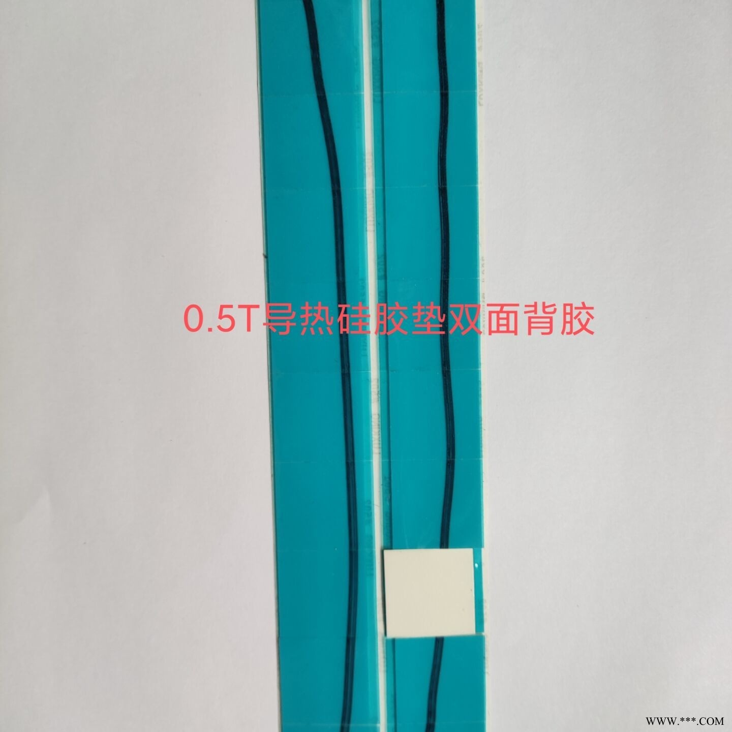 加工定制模切玻纖布導熱雙面膠 鋁基板模組LED藍色散熱絕緣膠 導熱雙面膠