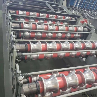 運豐 全自動800-840型仿樹脂琉璃瓦壓瓦機 鋁板 鋼板  彩鋼板壓瓦機