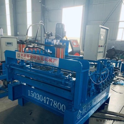 厚鍍鋅板校平機 金碩壓瓦機 不銹鋼板鋁板整平機 液壓開平機