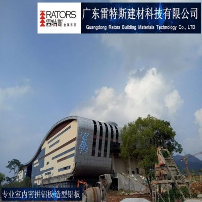 佛山雷特斯體育館鋁幕墻外墻鋁板_裝飾鋁板_廠家一站式包安裝服務