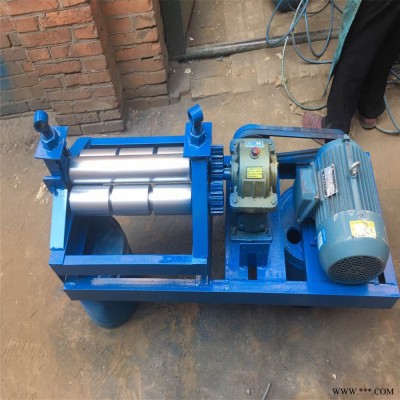 手動小型卷板機鋁板卷圓機訂做錐形滾圓機卷板機廠家