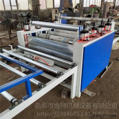 UV高光飾面板貼面機(jī) 高溫壓覆 鋁板pet膜覆膜機(jī) 金翔 木飾面板貼面機(jī)