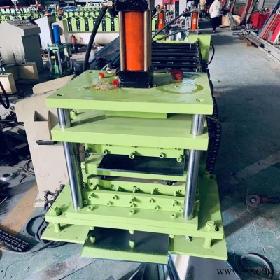 鋁板成型機器廠家 金碩機械 超市貨架拖料機 鍍鋅帶壓型機