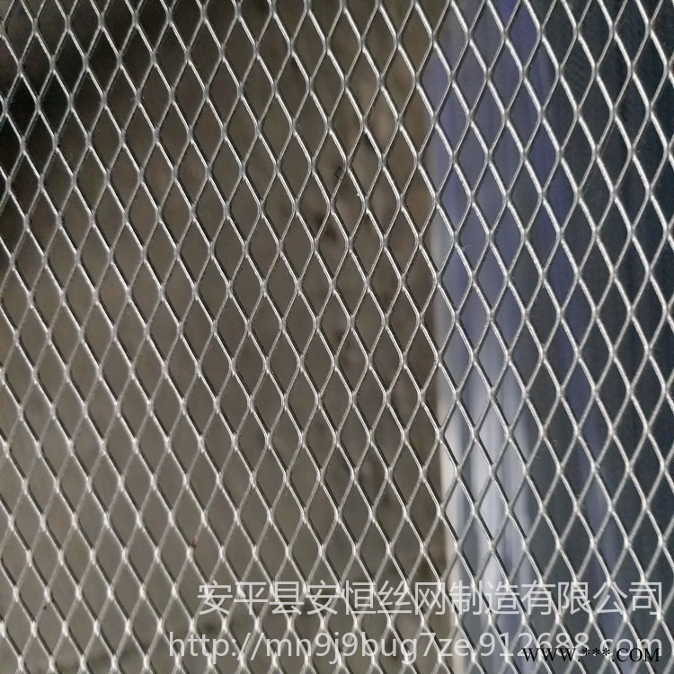 電器防護罩用鋁網 菱形孔鋁板網孔徑48mm 0.7mm厚鋁板網 安恒鋁板斜拉網生產廠家 現貨各種孔徑鋁網 鋁拉網現貨