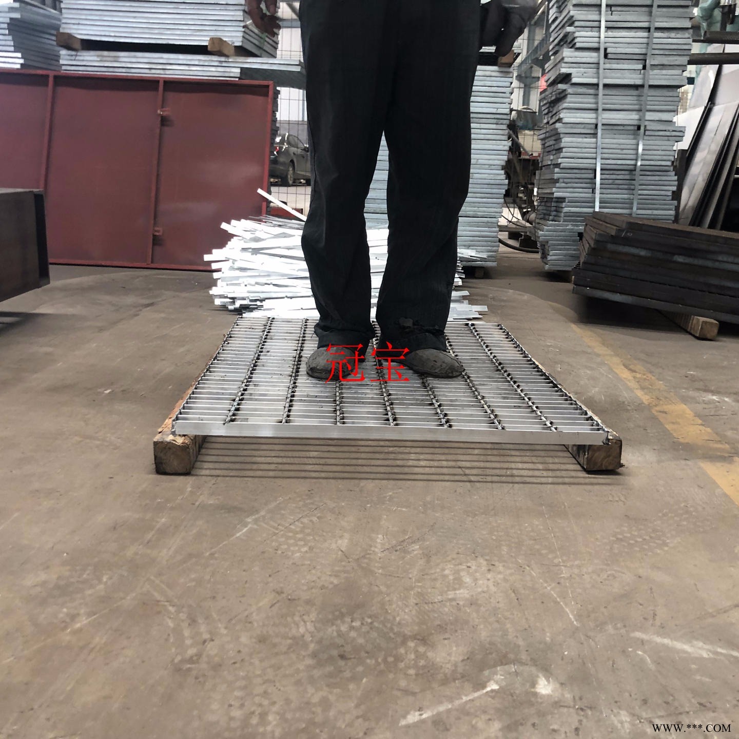 鋁板鋼格柵板廠家鋁合金格柵板直銷【冠寶】